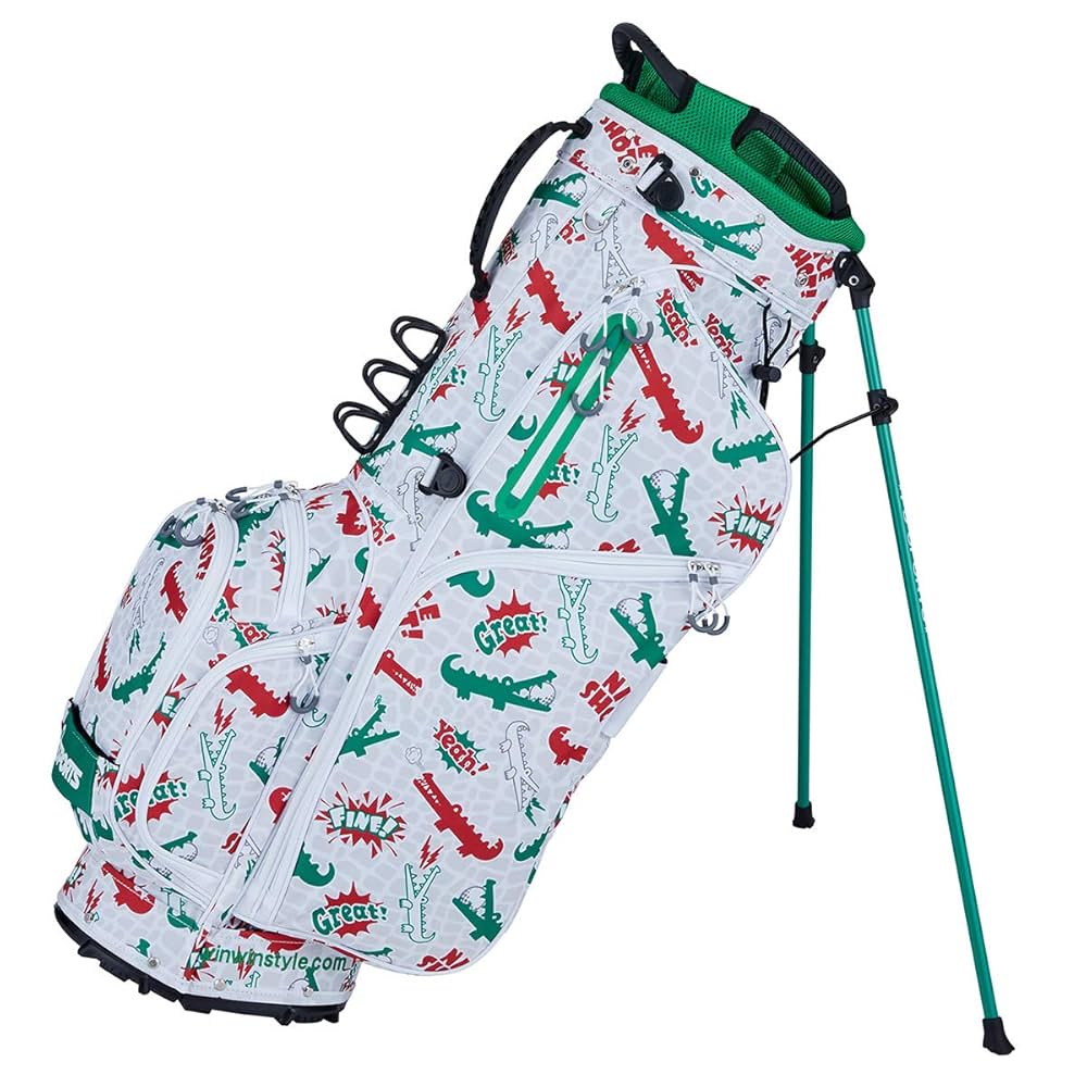 WINWIN ALLIGATOR LIGHT WEIGHT スタンドバッグ Amazon | ウィンウィンスタイル メンズ レディース キャディ